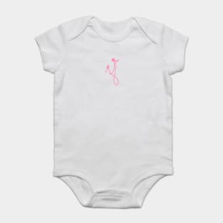 Mother and daughter hug Baby Bodysuit